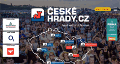 Desktop Screenshot of ceskehrady.cz